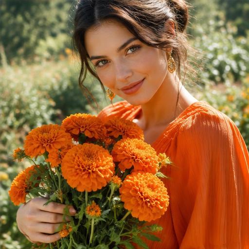 Warm marigolds